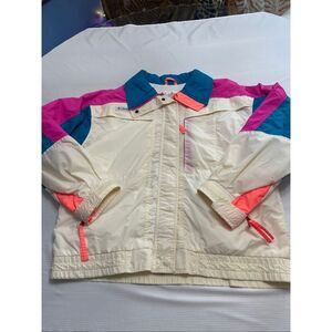 Columbia Radial Sleeve Vintage Colorblock Jacket Women’s Size Large